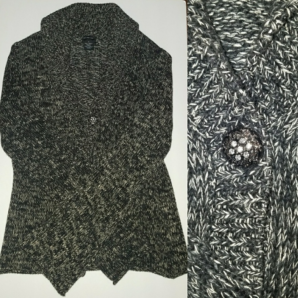 Calvin Klein Jeans Marled Embellished Sweater